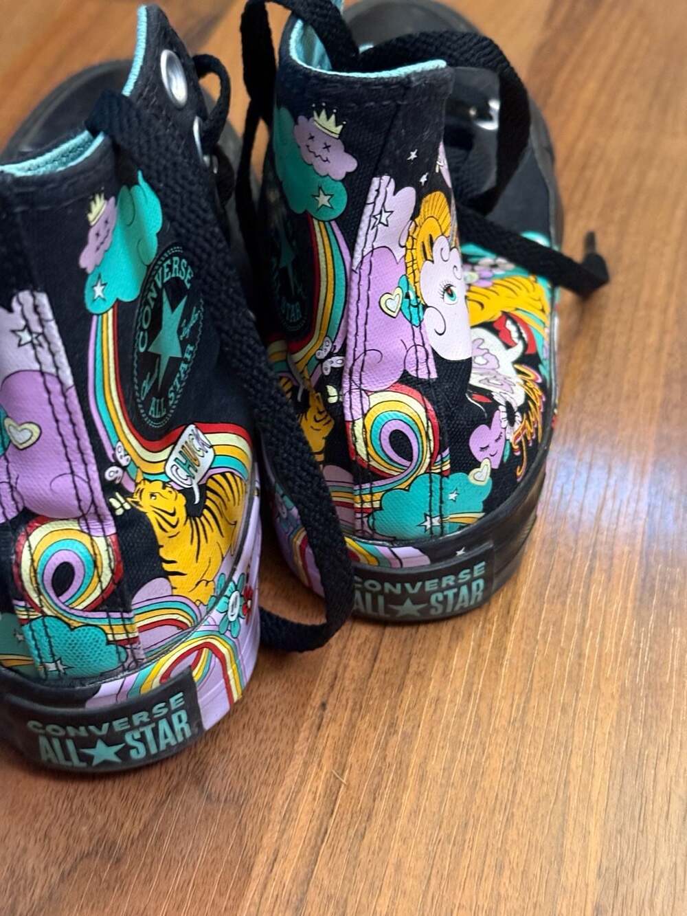 Converse Chuck Taylor All Star High Top Psychedelic Graphic Sneakers - Picture 3 of 4